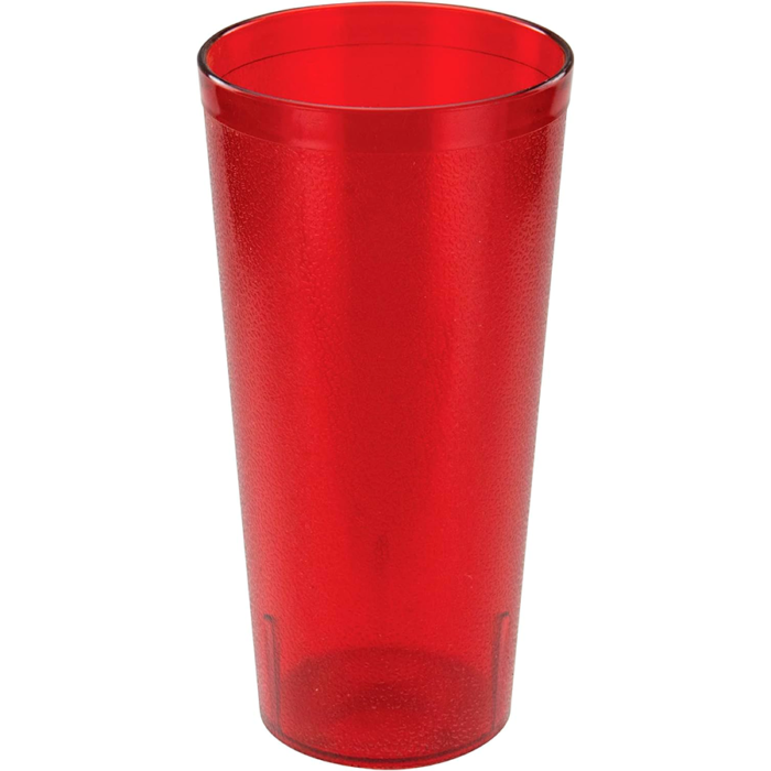 VASO POLICARBONATO 16 ONZ. ROJO